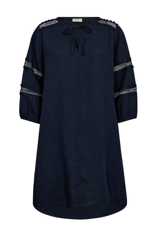 FQLALUNA DRESS 205694 NAVY BLAZER